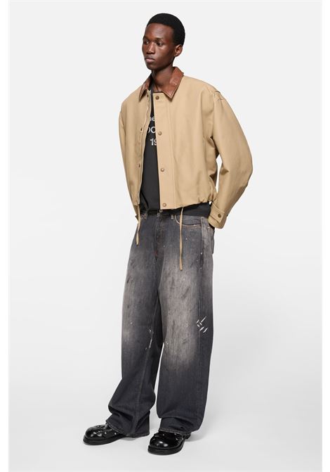 loose fit jeans 1981 man black ACNE STUDIOS | C00081900